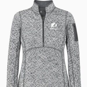 Antigua Women's Quarter-Zip Pullover with A Basin Embroidery - Size Small